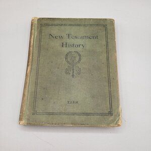 1928 New Testament History Seventh Day Adventists Hardcover Book Milton Kern